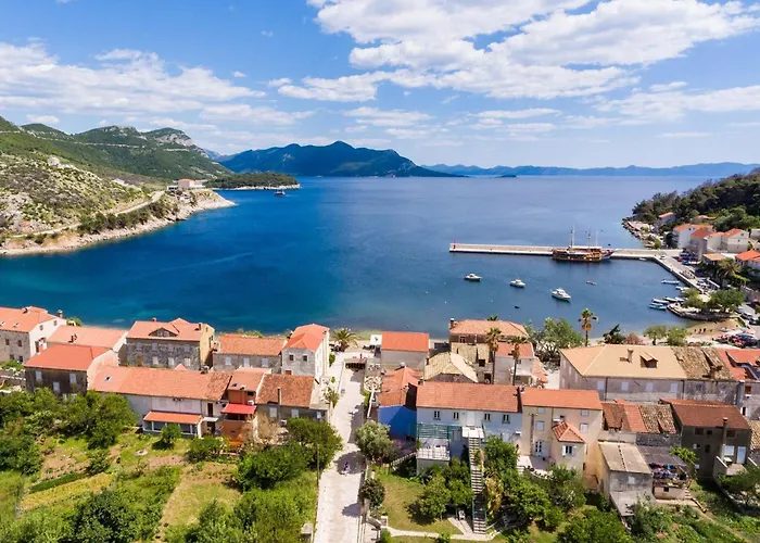 Semesterbostad Jasenka - Duplex One Bedroom With Terrace And Side Sea View