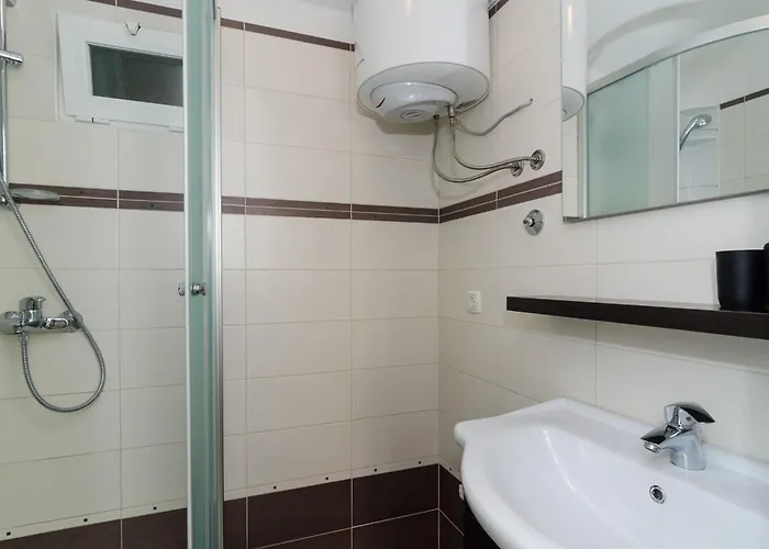 Nyaraló Jasenka - Duplex One Bedroom With Terrace And Side Sea View Trstenik