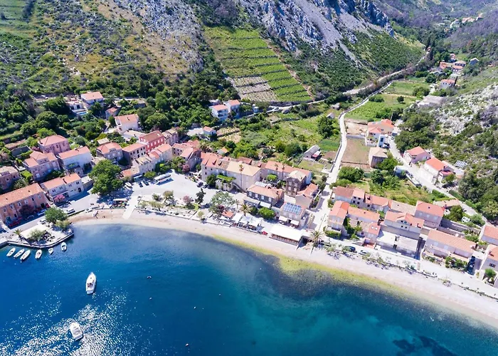 Jasenka - Duplex One Bedroom With Terrace And Side Sea View Nyaraló Trstenik